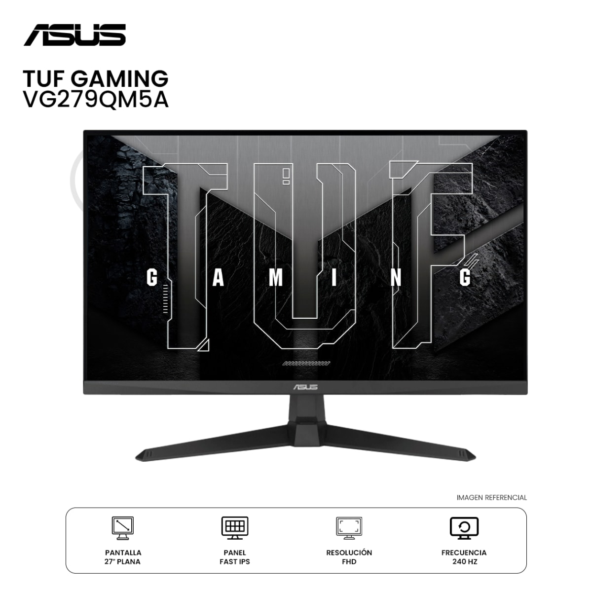 MONITOR ASUS TUF GAMING VG279QM5A 27