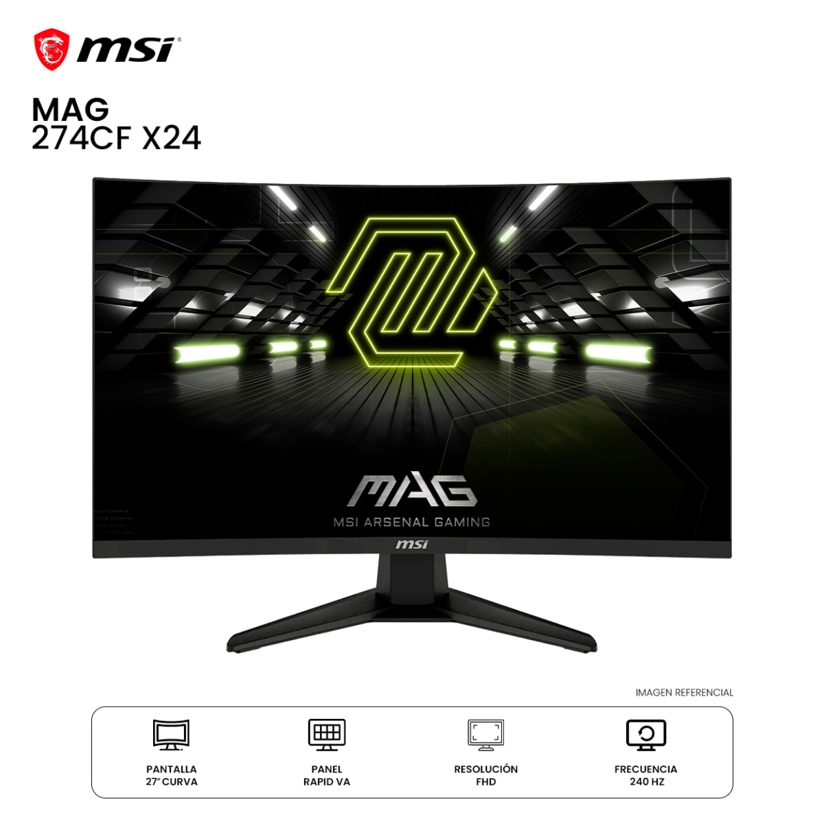 MONITOR MSI 274CF X24 27