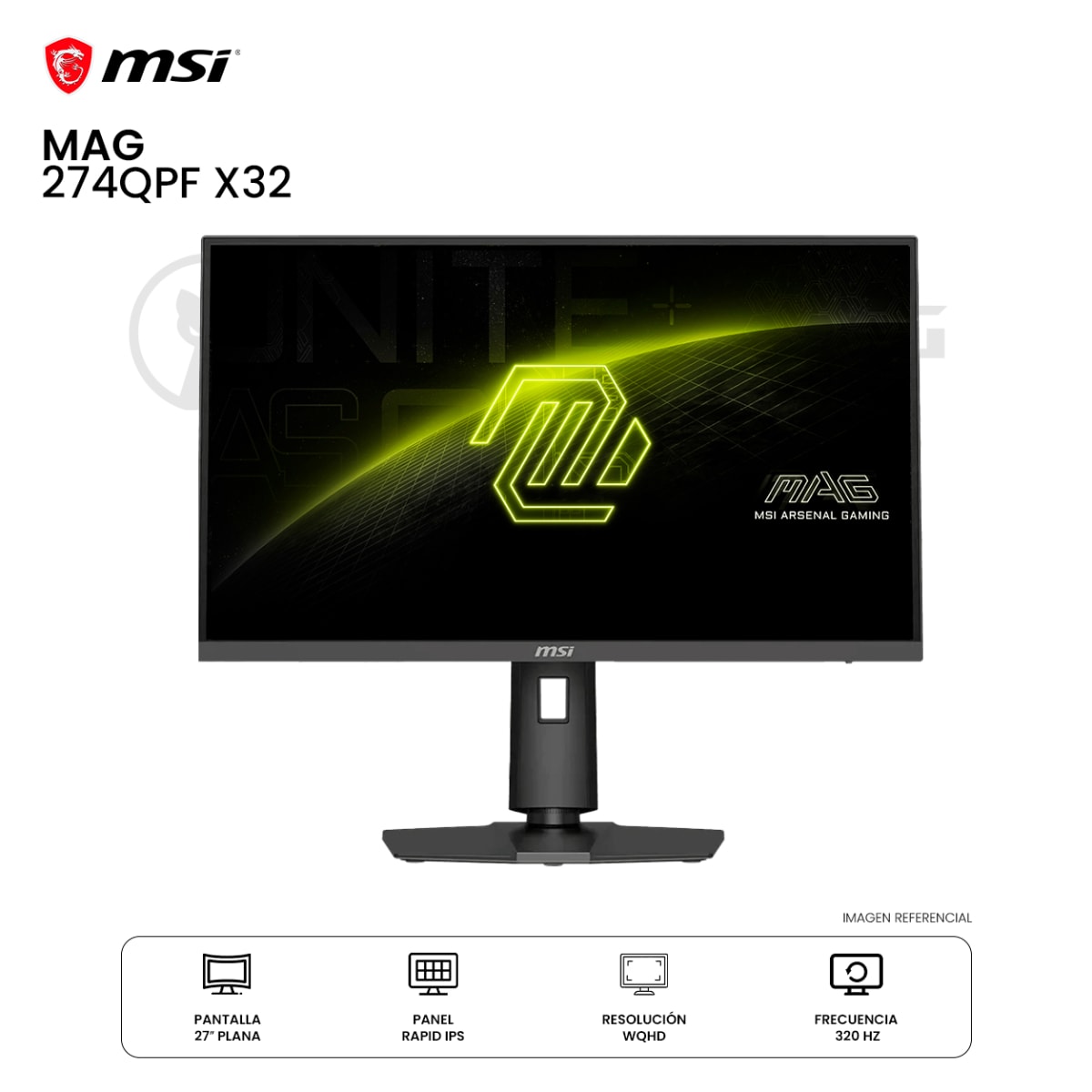 MONITOR MSI MAG 274QPF X32 27