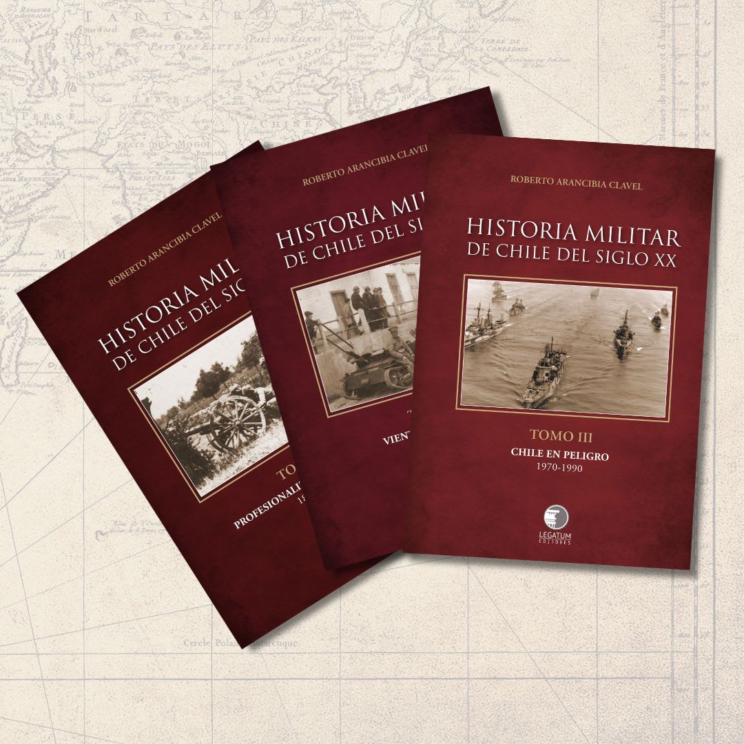 Pack Historia Militar de Chile 3 tomos2