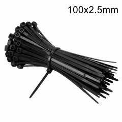 Amarra Plástica 100x2.5mm Negra 50un