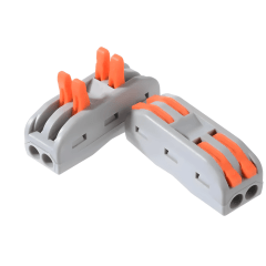 Conector Rápido Wago 220V-450V 32A 2in 2out NC-222