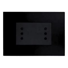 Enchufe Integrado Doble 10 Amp Negro Brillante V-SO-3302 10A SEC