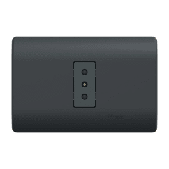 Enchufe  Simple 10 Amp Negro Brillante V-SO-3301 10A SEC