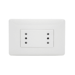 Enchufe Doble 10 Amp Blanco V-SO-3302 10A SEC