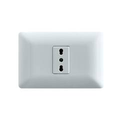 Enchufe Simple 16 Amp Blanco V-SO-3301 16A SEC