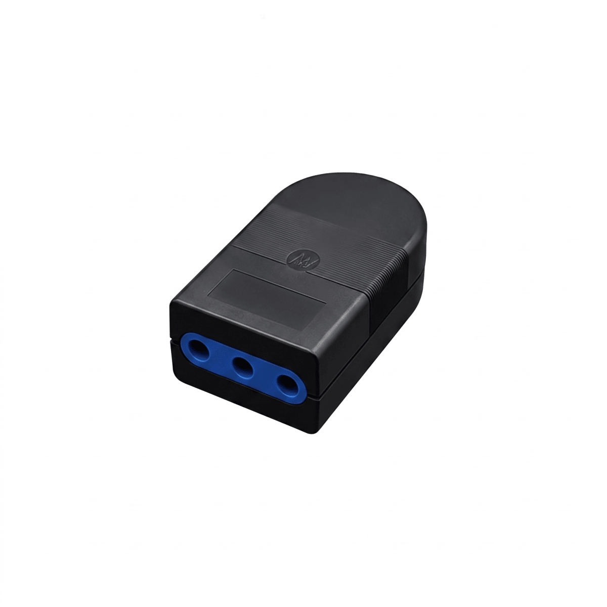 Enchufe Hembra Volante 10A 2puerta+T Negro WI-EHV03 SEC2