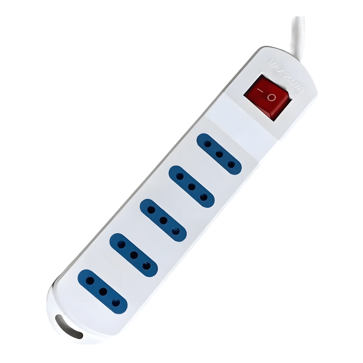 Alargador 5 Tomas 3M Con Interruptor Blanco WI-C03 SEC2