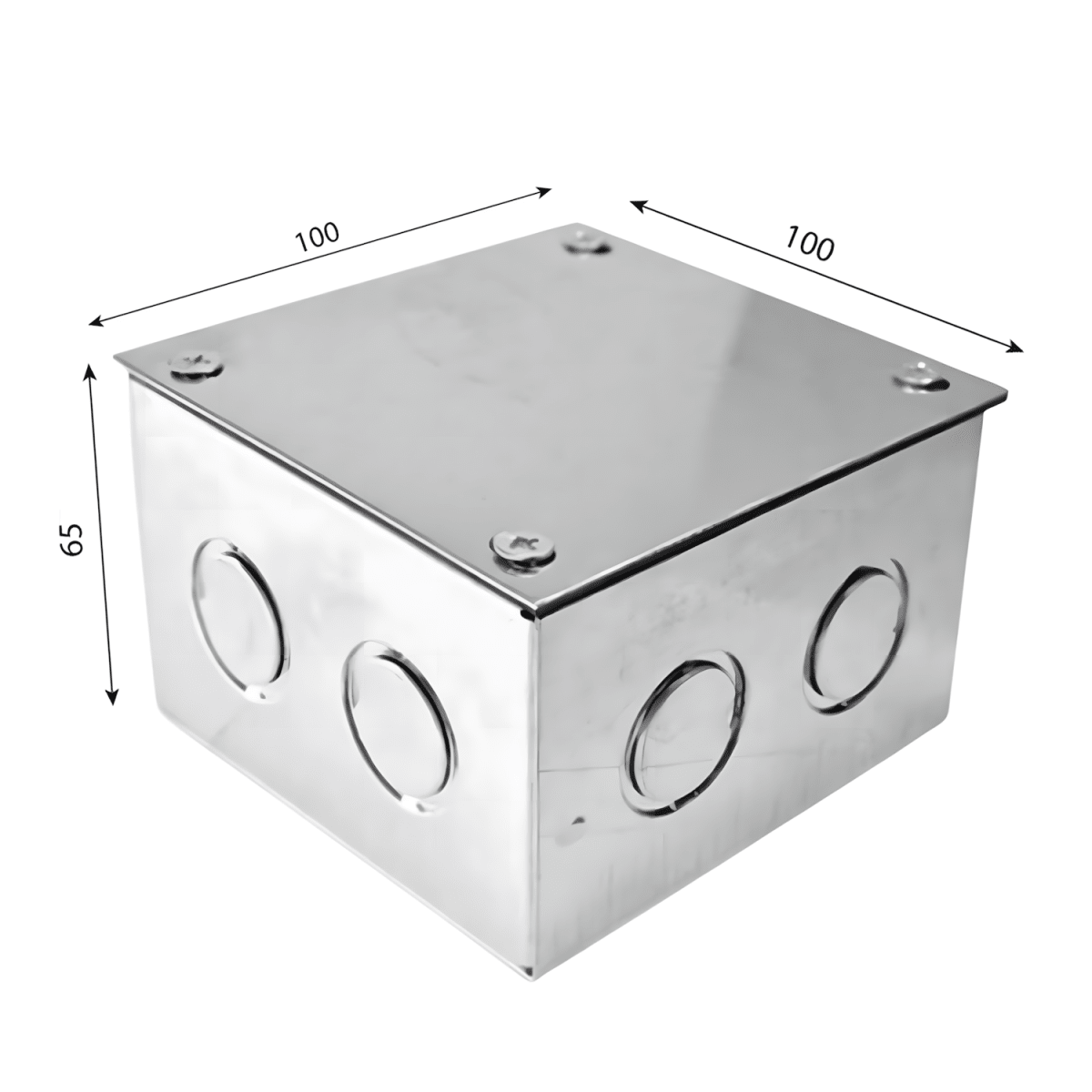 Cajas Metalicas APC-A11 100x100x65mm2