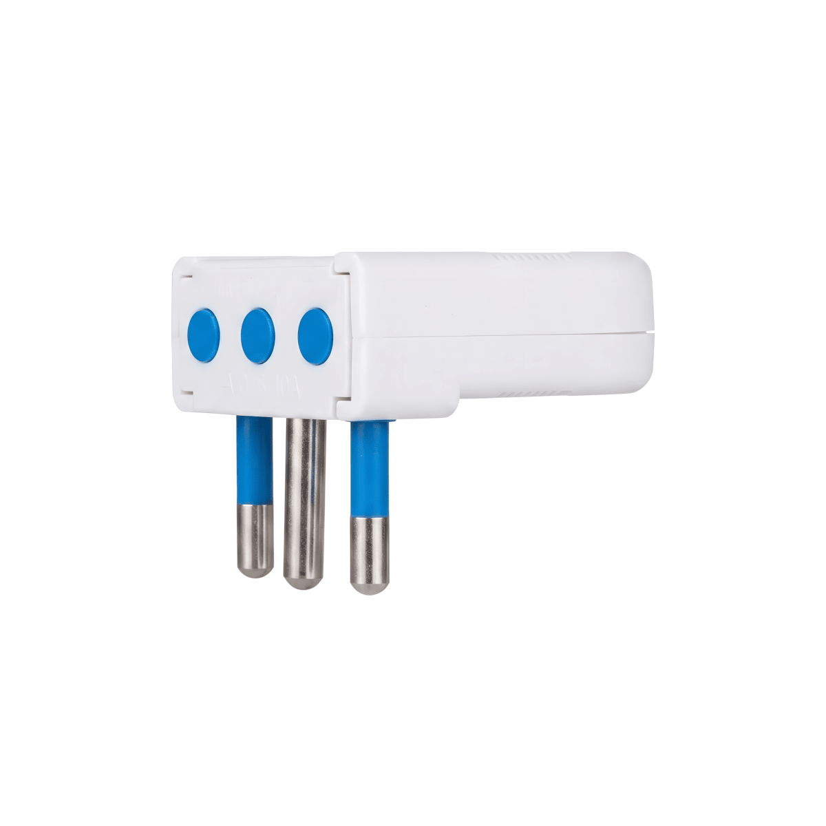 Enchufe Macho Convertible 2puerta+T Blanco WI-MP13 SEC3