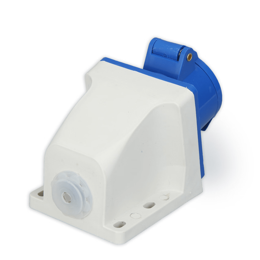 Toma Industrial 3x16A W-SE0316 220V-240V IP44 Azul4