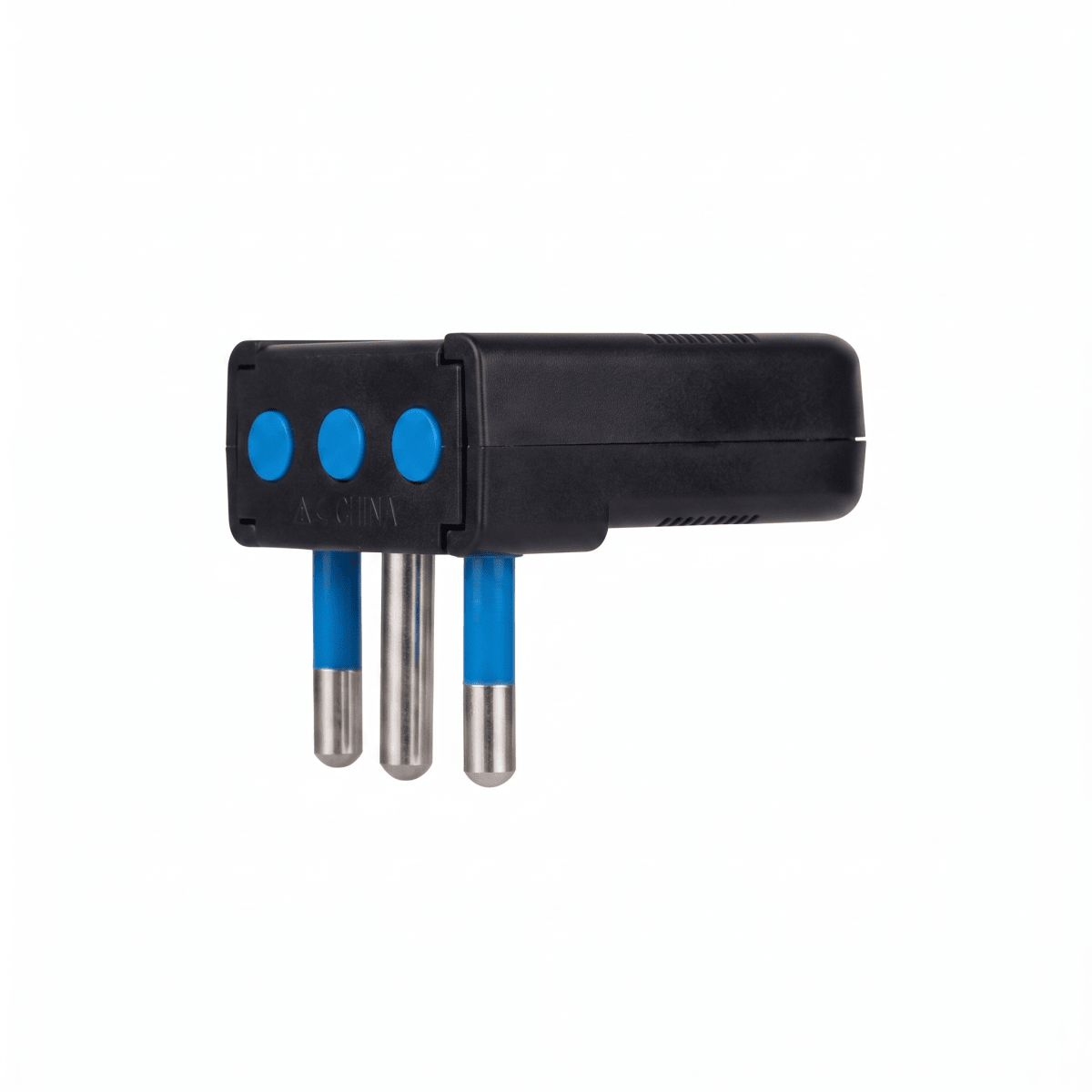 Enchufe Macho Convertible 2puerta+T Negro WI-MP13 SEC3