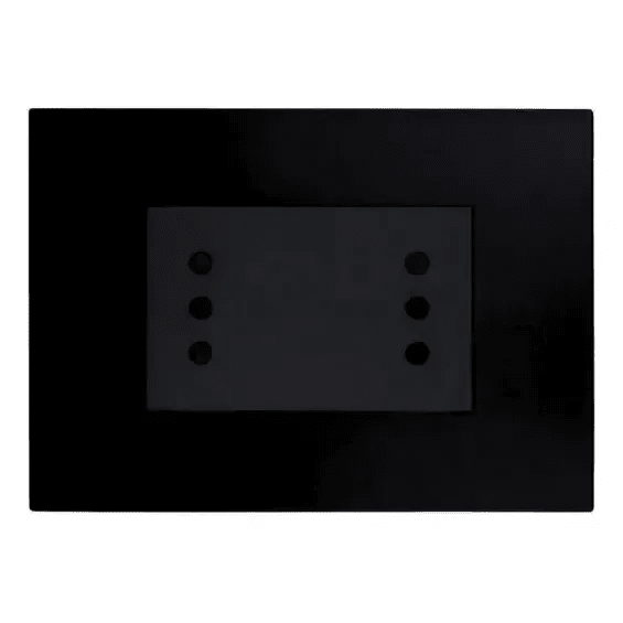 Enchufe Integrado Doble 10 Amp Negro Brillante V-SO-3302 10A SEC1