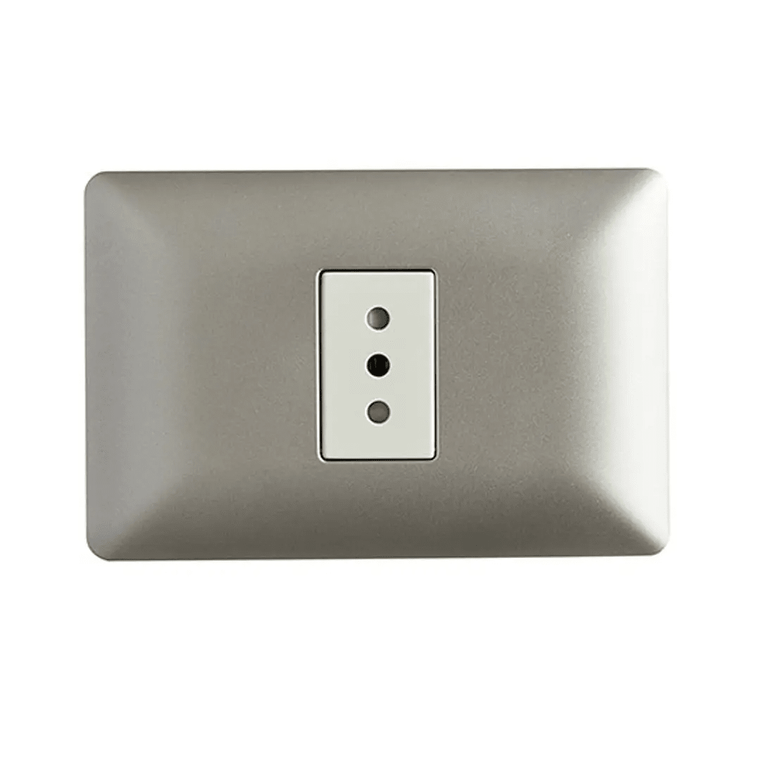 Enchufe  Simple 10 Amp Champagne V-SO-3301-10 10A SEC1