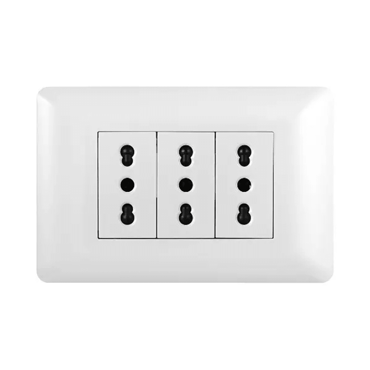 Enchufe Triple 16 Amp Blanco V-SO-3303 16A SEC1