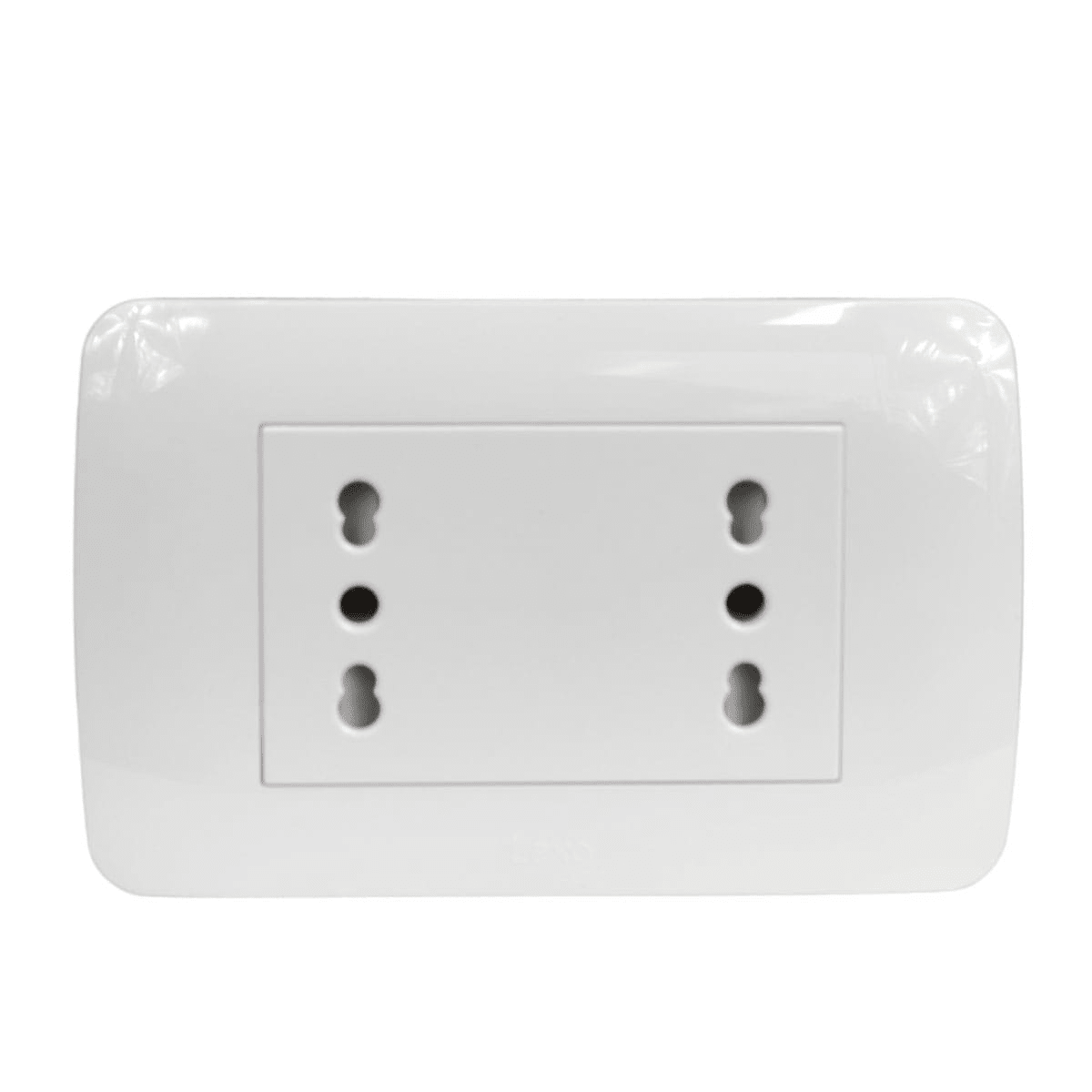 Enchufe Doble 16 Amp Blanco V-SO-3302 16A SEC1