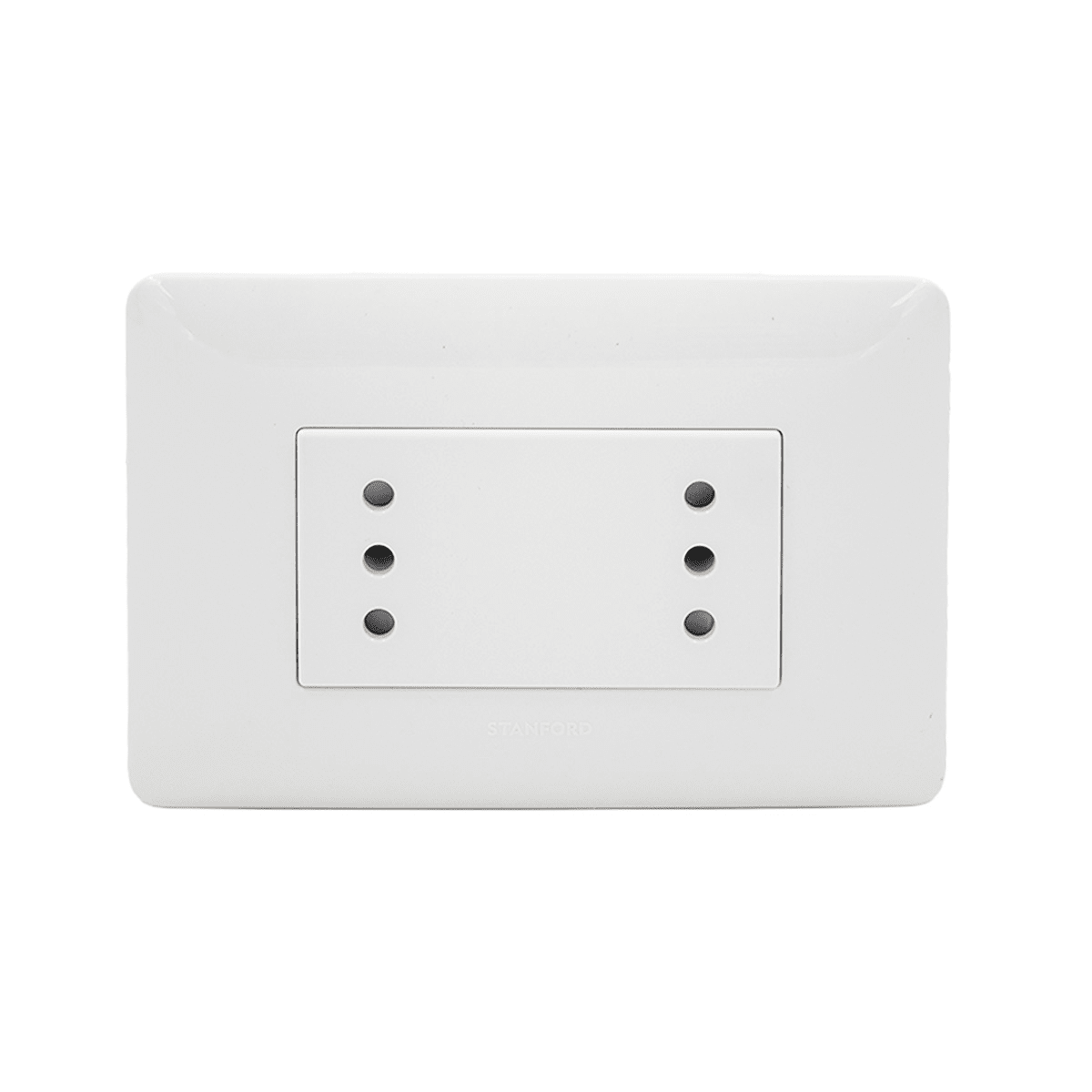 Enchufe Doble 10 Amp Blanco V-SO-3302 10A SEC1