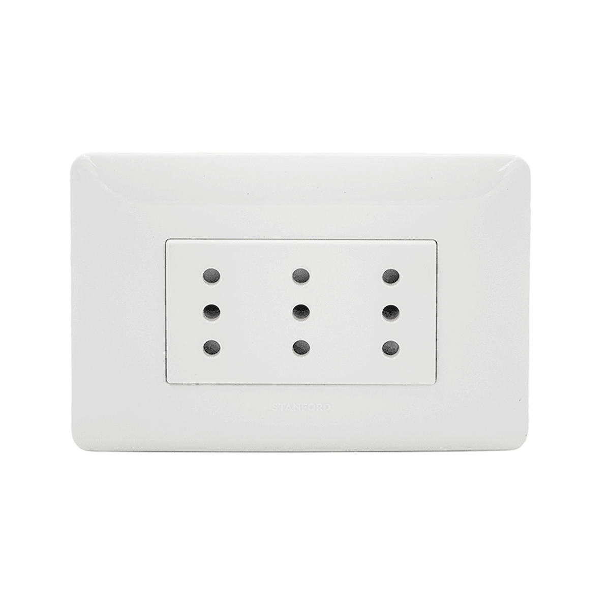 Enchufe Triple 10 Amp Blanco V-SO-3303 10A SEC1