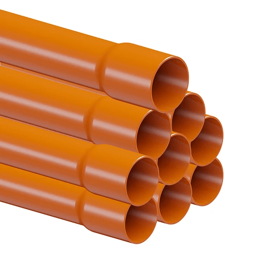 Tubo Conduit Pvc Naranja 20mmx3000mm SEC2