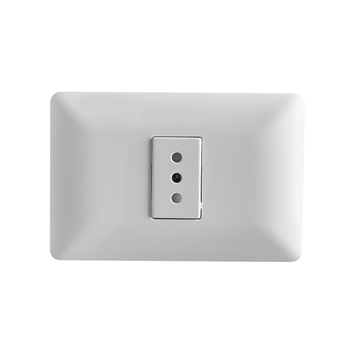 Enchufe Simple 10 Amp Blanco V-SO-3301 10A SEC1