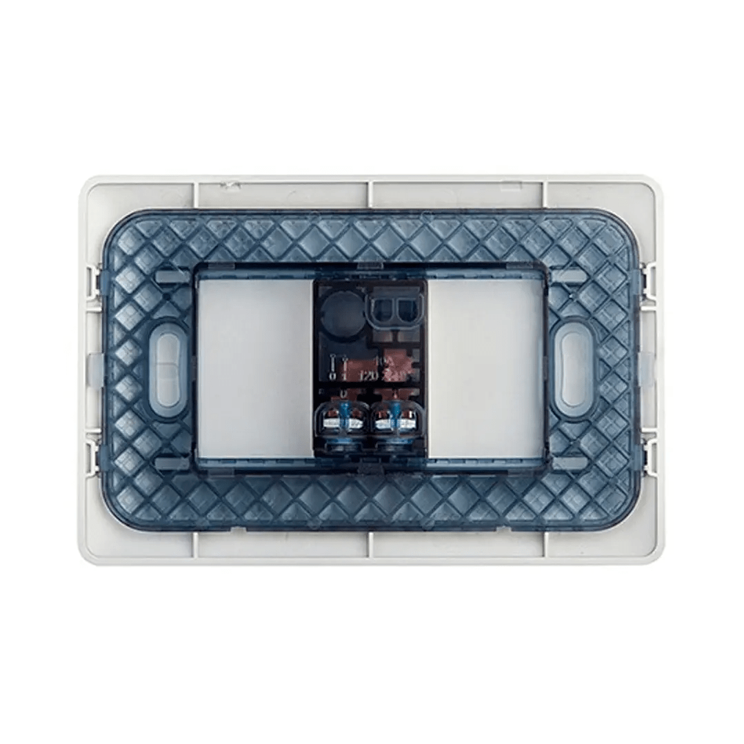 Interruptor  Simple Plateado V-SO-3301 10A SEC2