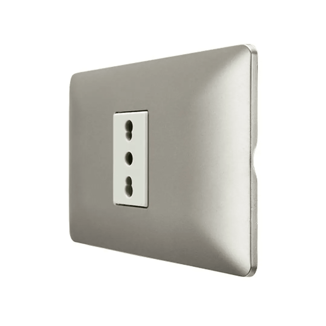 Enchufe Simple 16 Amp Champagne V-SO-3301 16A SEC3