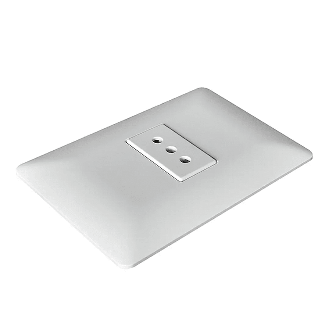 Enchufe Simple 10 Amp Blanco V-SO-3301 10A SEC3
