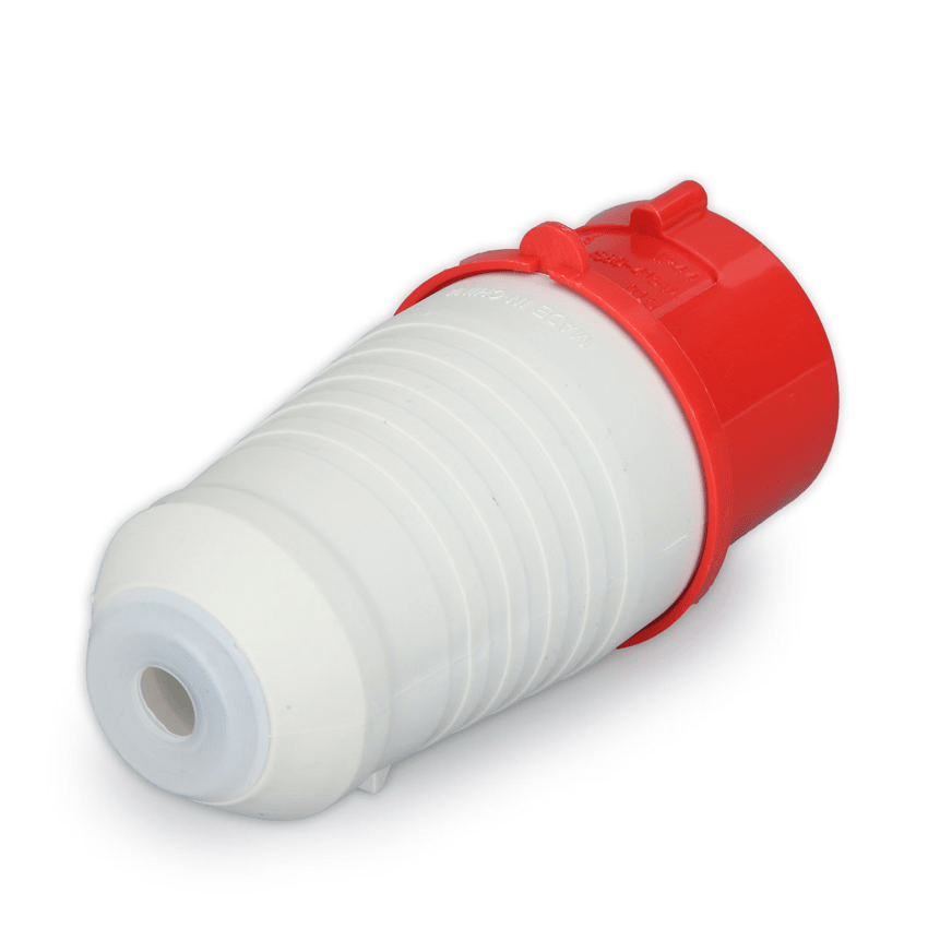 Enchufe Industrial Macho 5x32A W-M0532 240V-415V IP44 Rojo2
