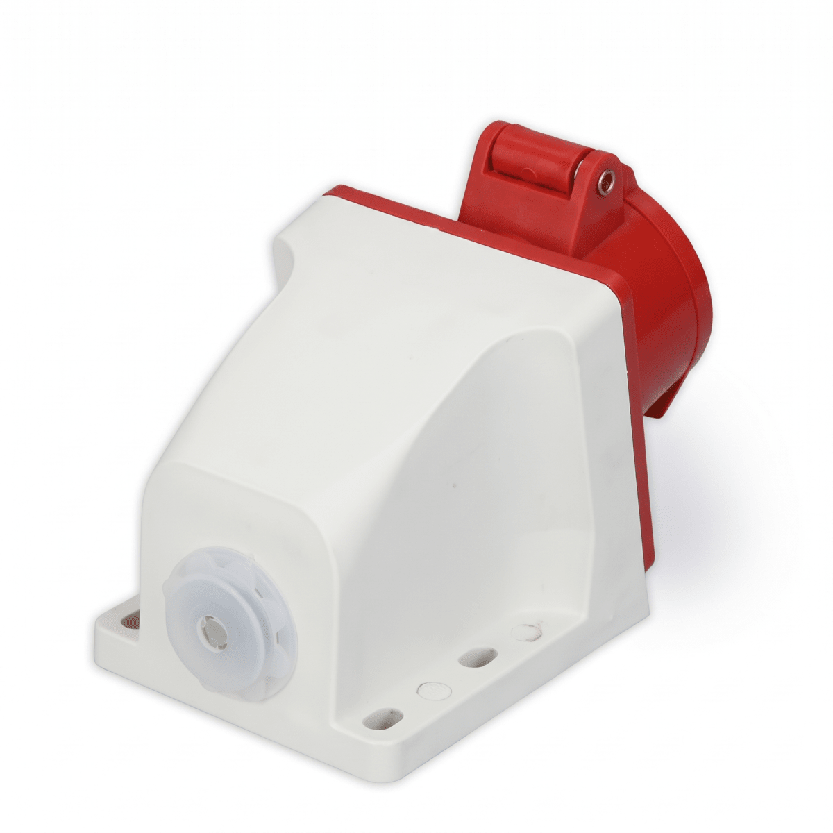 Toma Industrial 4x16A W-SE0416 240V-415V IP44 Rojo2