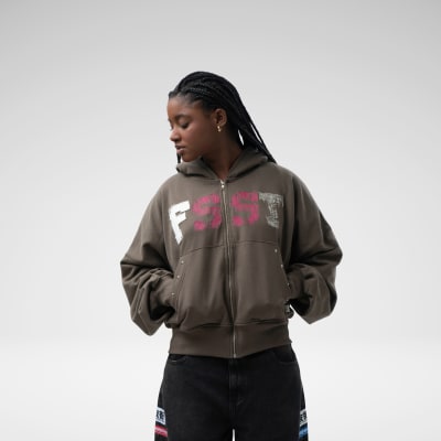 ZIP HOODIE TERRY TOPO1