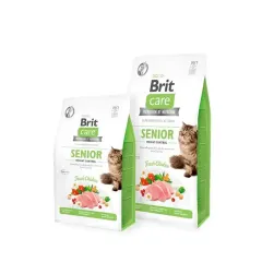 brit care cat gf senior weight control