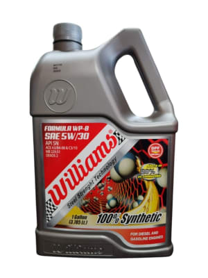 ACEITE 5W30 WILLIAMS  4 LITROS FULL SINTETICO SN/CF DPF1