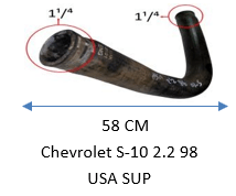 MANGUERA Chevrolet S-10 2.2 98 USA SUP1