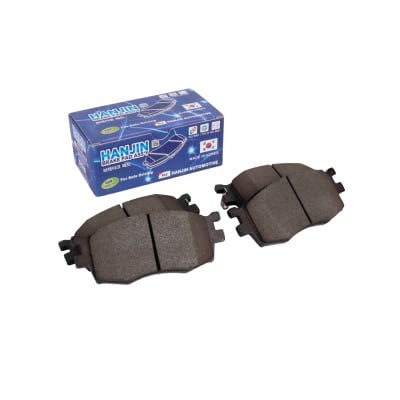 JUEGO PASTILLA FRENO DELANTERO HYUNDAI ACCENT NEW 2006-2011 // KIA RIO JB  HANJIN KOREA1