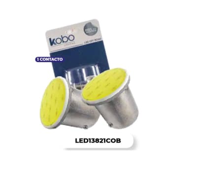 AMPOLLETA LED SMD 67 - R5W - COB - PLANA -3W 24V PATA PAREJA1