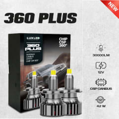 KIT AMPOLLETAS LED 360 PLUS H7 30.000LM 12V 6500K