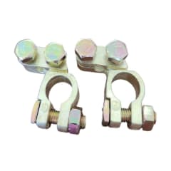 SET TERMINAL BATERIA 2 PERNOS DIAGONAL TIPO BRONCE