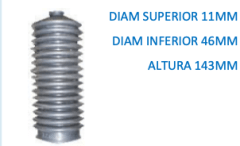 UELLE DIRECCION DATSUN 1.8 B/ANCHA MITUSBISHI DAIHATSU 850 HYUNDAI EXEL
