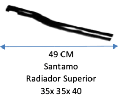 MANGUERA RADIADOR SUPERIOR HYUNDAI SANTAMO