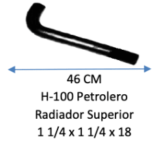 MANGUERA RADIADOR SUPERIOR HYUNDAI H100 PETROLERO