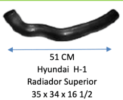 MANGUERA RADIADOR SUPERIOR HYUNDAI H-1