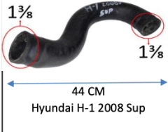MANGUERA Hyundai H-1 2008 SupERIOR
