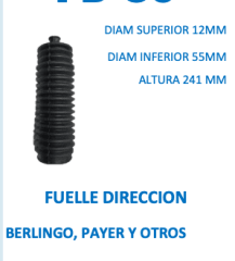 FUELLE DIRECCION BERLINGO, PAYER Y OTRO