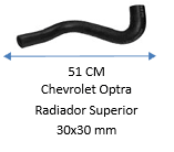 MANGUERA Chevrolet Optra Radiador Superior 30x30 mm