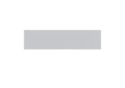 TAPA CANTO PVC 22 X 0.40 ALUMINIO (ROLLO DE 25 METROS)1