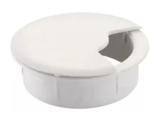 PASACABLE BLANCO PLASTICO 60 CM (4 UNIDADES)