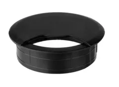 PASACABLE NEGRO PLASTICO 60 CM (4 UNIDADES)
