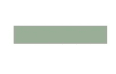 TAPA CANTO PVC 22 X 0.40 VERDE JADE (ROLLO DE 25 METROS)