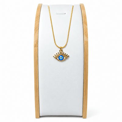 Collar Ojo Turco - Baño de Oro 18K1