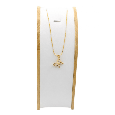 Collar Mariposa - Baño de Oro 18K1